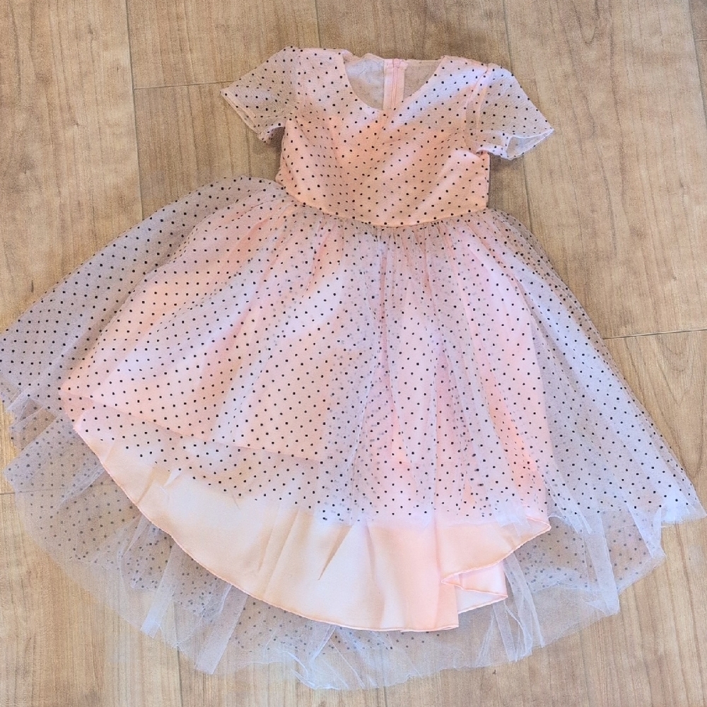 Trish Scully Sz 4 Pink Tulle Dress
